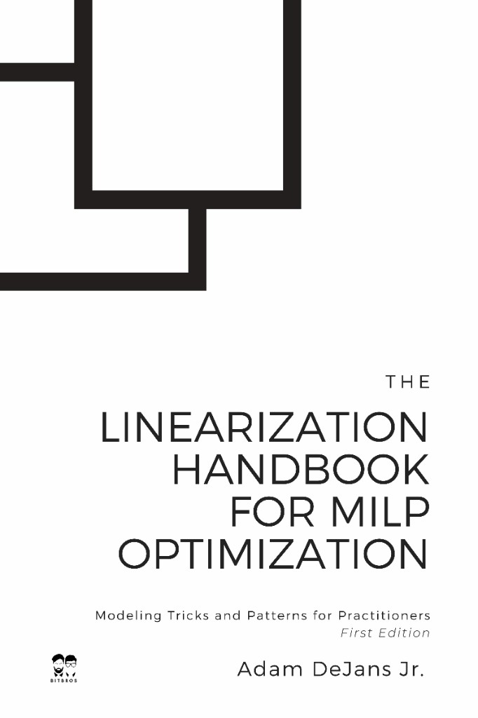 The Linearization Handbook for MILP Optimization cover